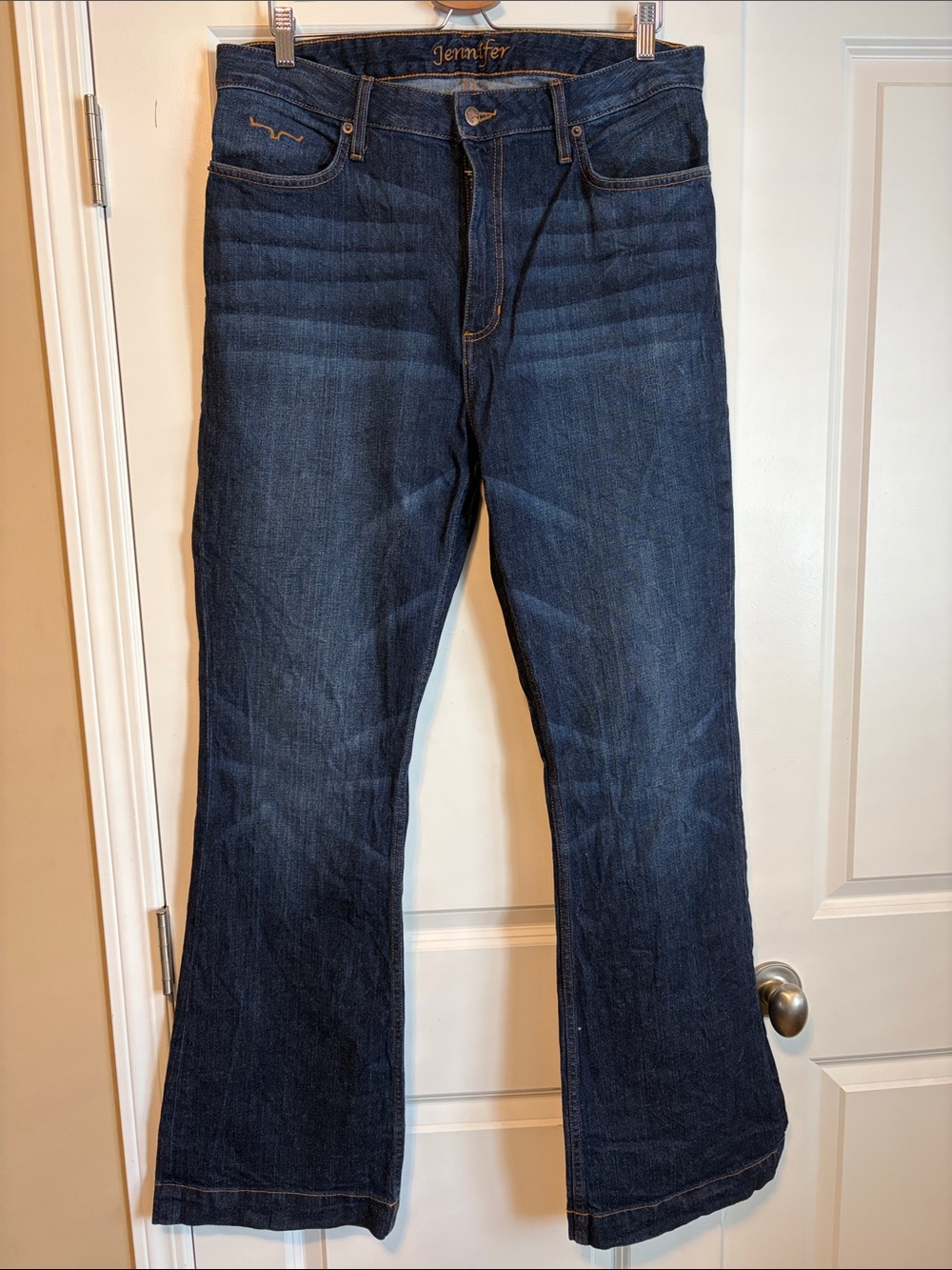 Kimes Ranch Jennifer Dark Blue Flare Jeans